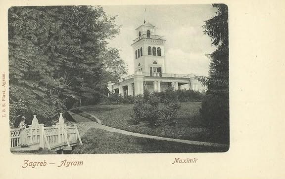 Park Maksimir 1900-ih godina. Vidikovac